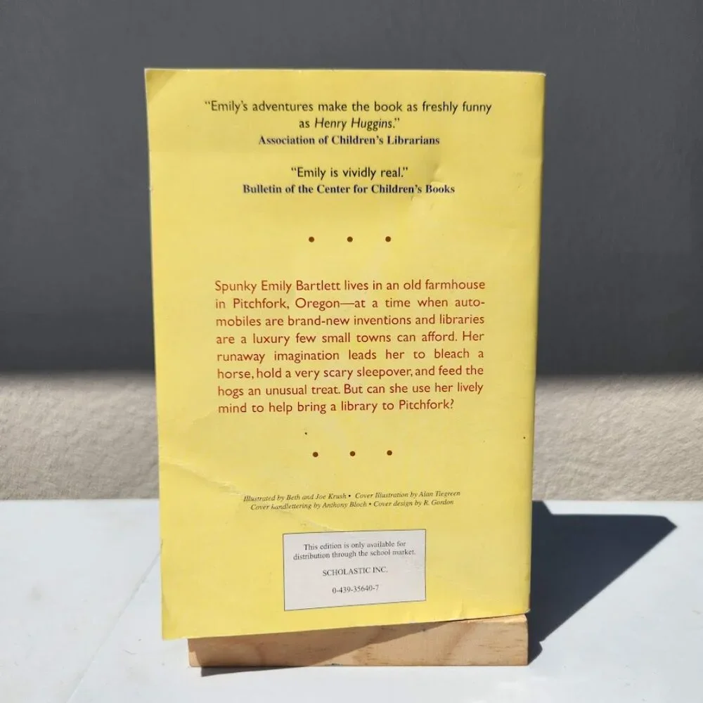 Emily's Runaway Imagination by Beverly Clearly Paperback Book  Makes a gre